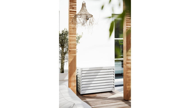 evolar-omkasting-tuin Evolar Airco Omkasting Wit - Afbeelding 2
