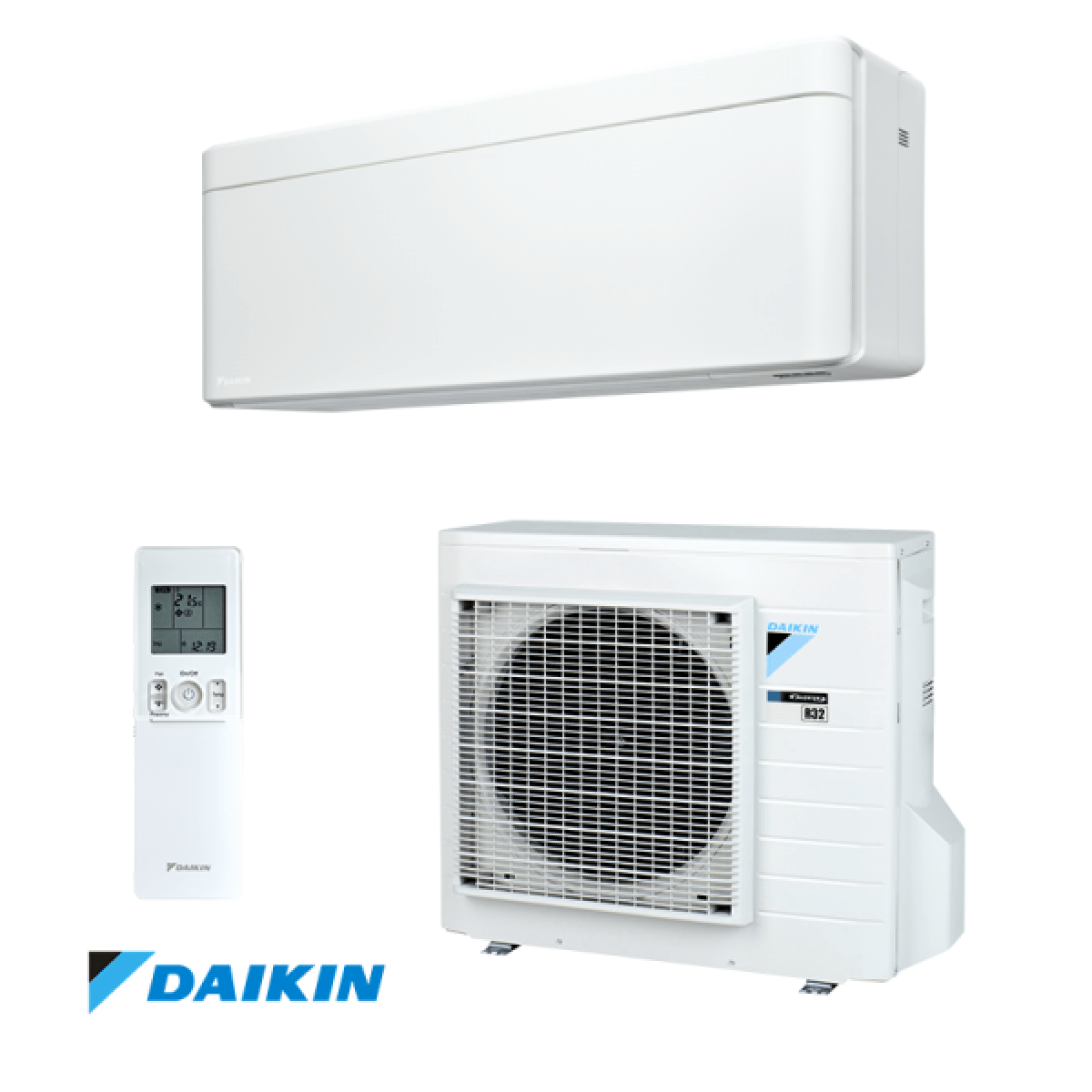 Daikin stylish white 2.5 kW (80m3) - Afbeelding 1
