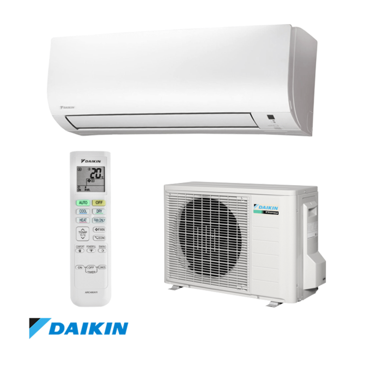 Daikin Comfora Wandmodel 7.1 kW (240m3) - Afbeelding 1