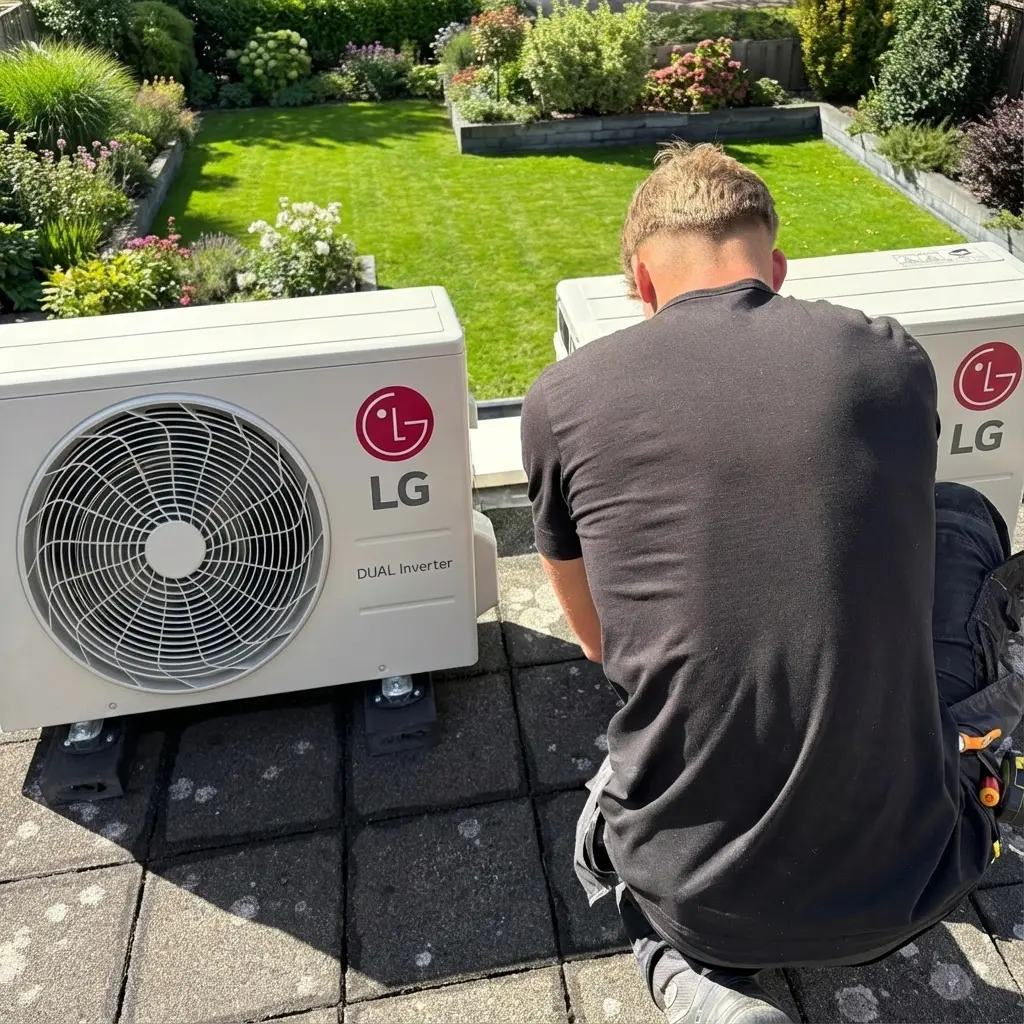 LG airco installatie